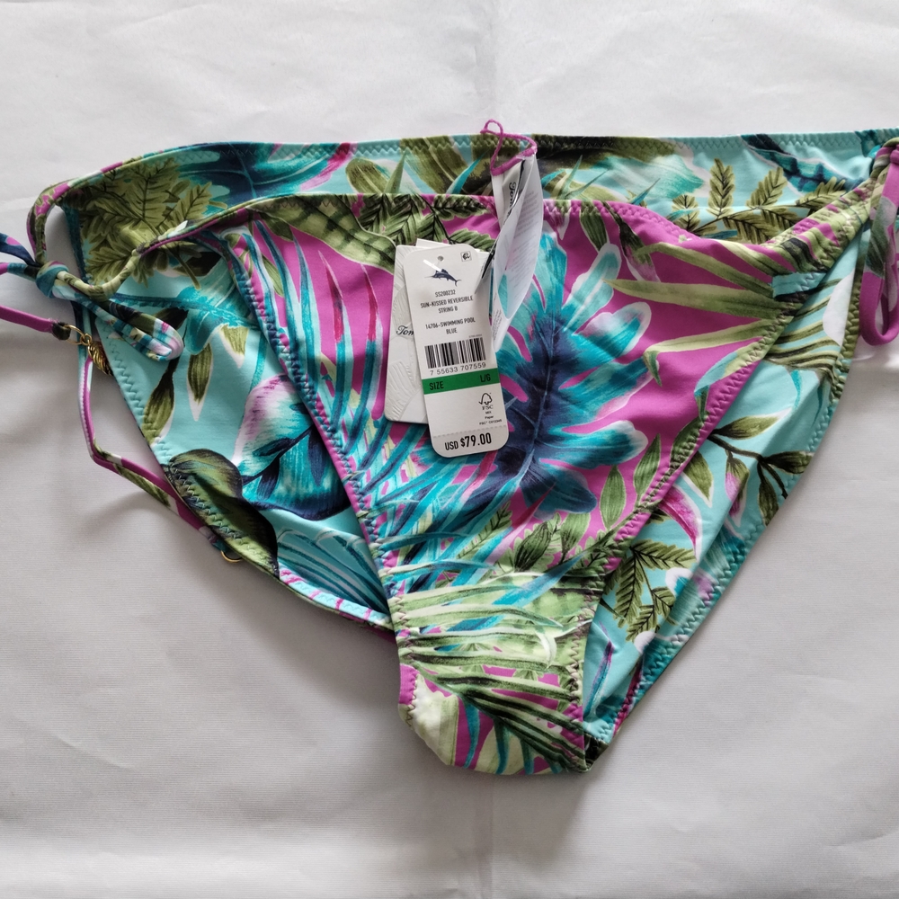 Tropical Print Women's Swim Bottom